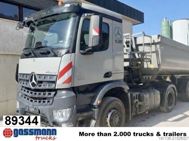 Standard tractor unit Mercedes-Benz Arocs 1853 LS 4x4 HAD, Retarder, Navi, HydroDrive,