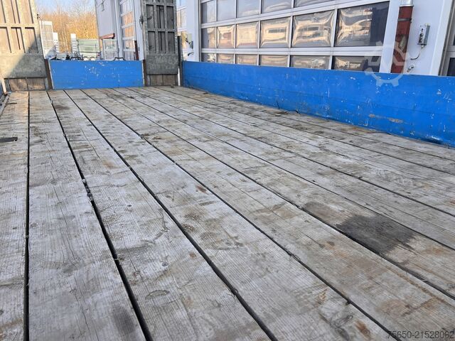 Low loader trailer Humbaur HBTZ 136224 TA-BS  13,6 t Tandemtieflader