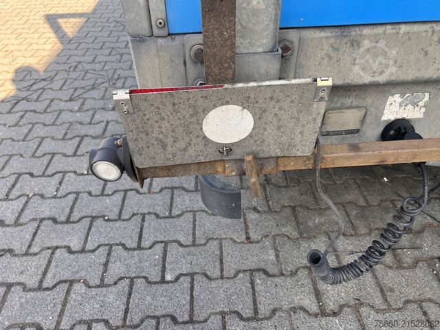 Low loader trailer Humbaur HBTZ 136224 TA-BS  13,6 t Tandemtieflader