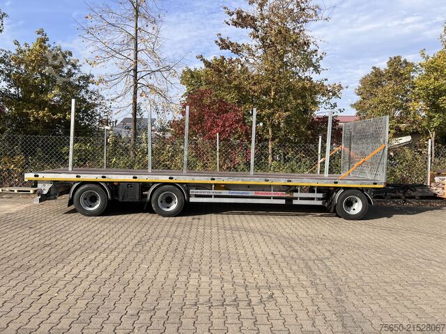Open trailer Möslein T 3 Plato 9 m  3 Achs Jumbo- Plato- Anhänger 9 m, Mega