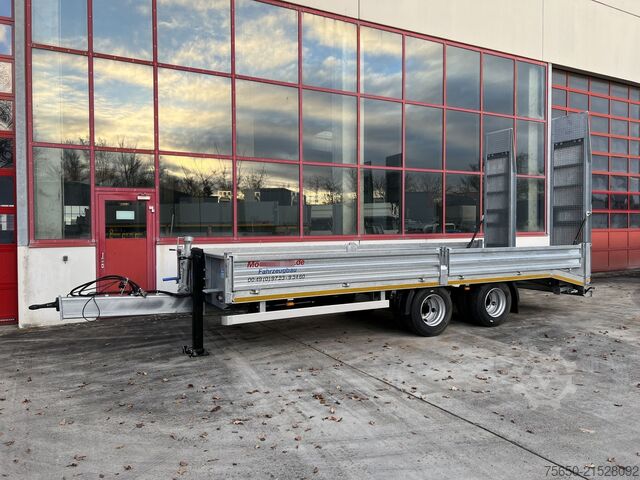 Low loader trailer Möslein TTO 19  19 t Tandemtieflader,Neufahrzeug