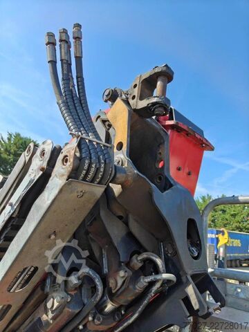  HMF Hermeler Maschinenbau 2420-K3 laadkraan loader crane Radio Remote con...