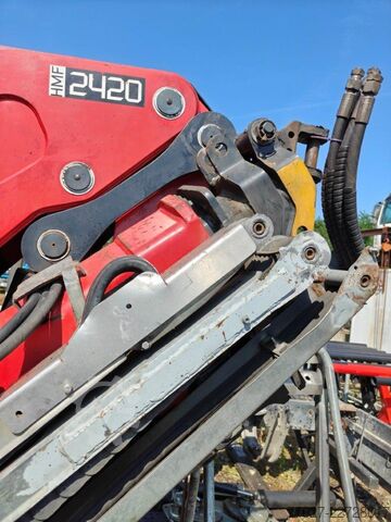  HMF Hermeler Maschinenbau 2420-K3 laadkraan loader crane Radio Remote con...