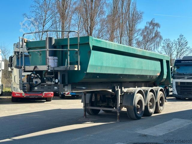Tipper semitrailer LANGENDORF SKS-HS 24/28 Stahlmulde Liftachse