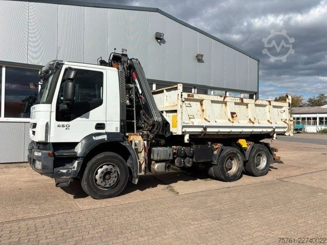 Camion ribaltabile trilaterale IVECO AD 260T45