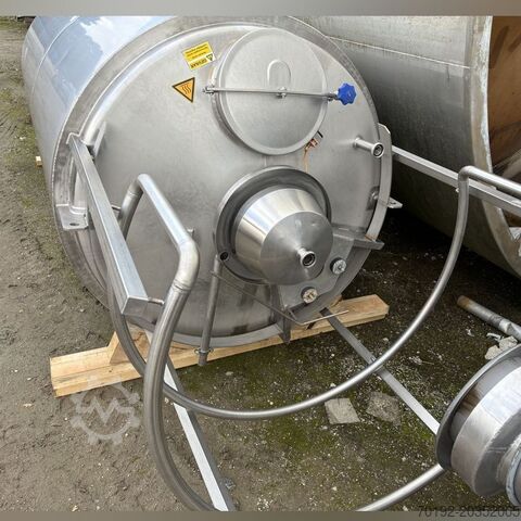 Μεταχειρισμένο δοχείο 5200 λίτρων από AISI304 (V2A) 1.4301  S17254