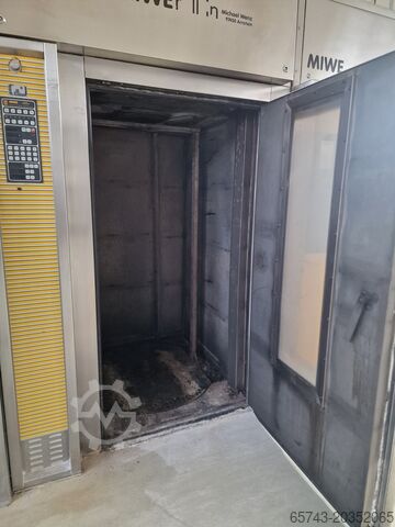 Pekařská rotační pec s vozíkem Miwe ROLL IN 60x80