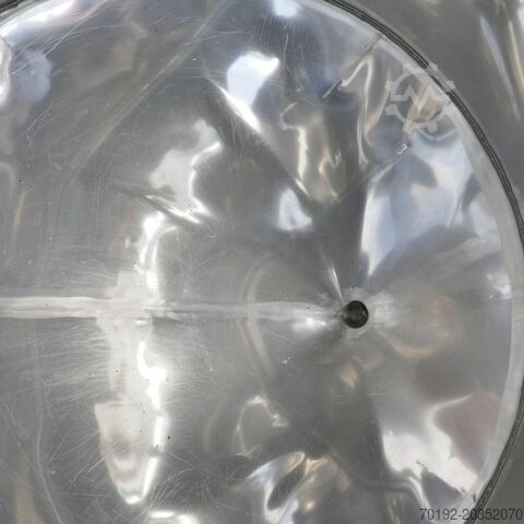 1000 liter conische container van V4A roestvast staal Azzini B0047