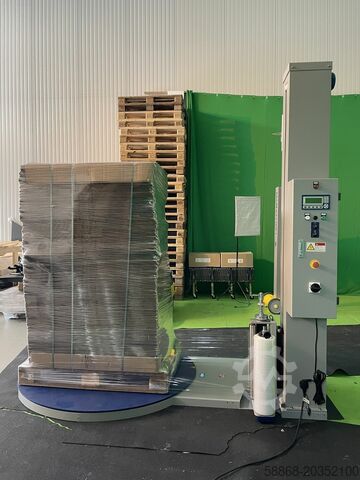 Banderoleuse de palettes semi-automatique Drehteller / StretchWickler KVK 1 Economic