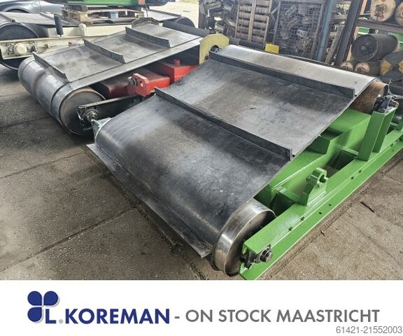 Goudsmit elektromagnetiskt transportband Goudsmit 2 pieces on stock: * Goudsmit Electro Magnetic Conveyor Belt
