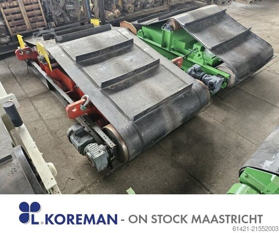 Goudsmit elektromagnetiskt transportband Goudsmit 2 pieces on stock: * Goudsmit Electro Magnetic Conveyor Belt