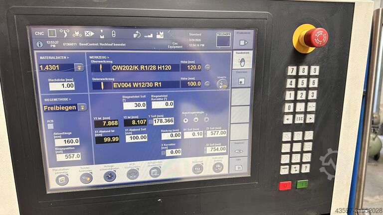 Kantpress TRUMPF TruBend 5050