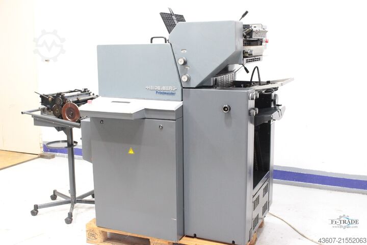2 Farben Offsetdruckmaschine / 2 Color Sheet-Fed Offset Press PM-QM46-2 N+P 