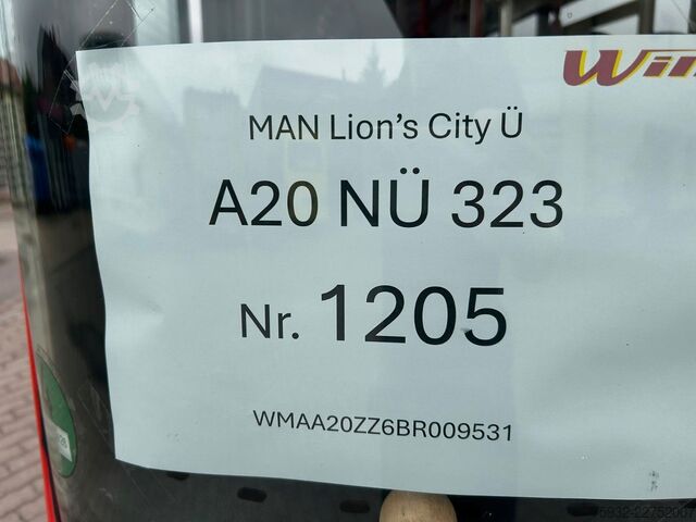Bybus MAN A20 Lion's City Ü NÜ 323 - KLIMA 42-Sitze - 363