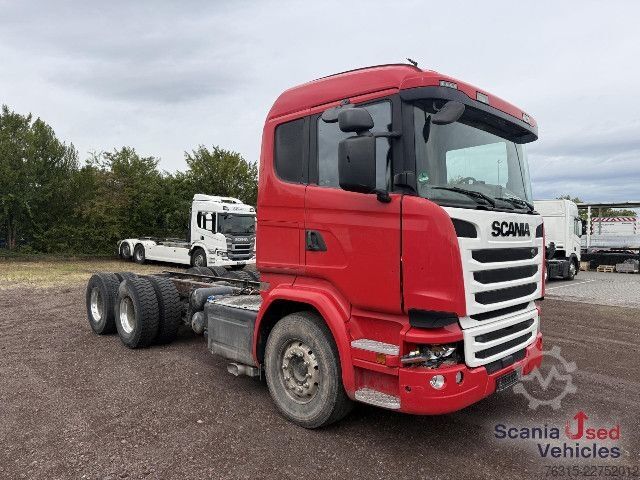 Teherautó alváz Scania R 580 LB 6x4 MSA - ENGINE IS DAMAGED