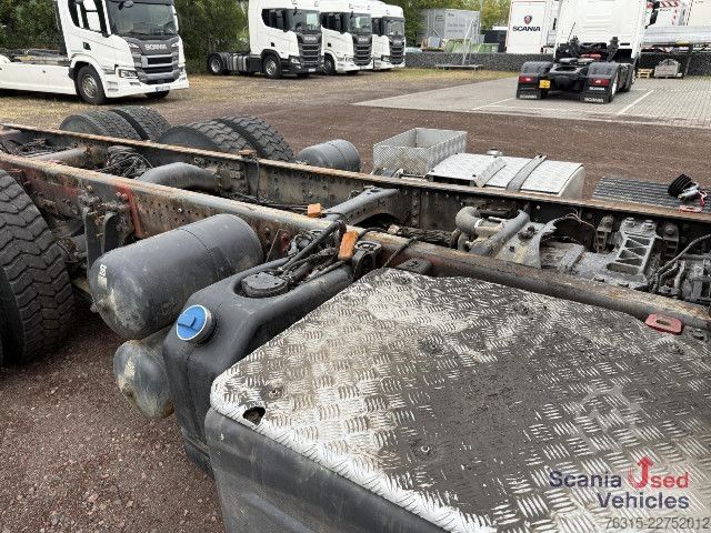 Teherautó alváz Scania R 580 LB 6x4 MSA - ENGINE IS DAMAGED