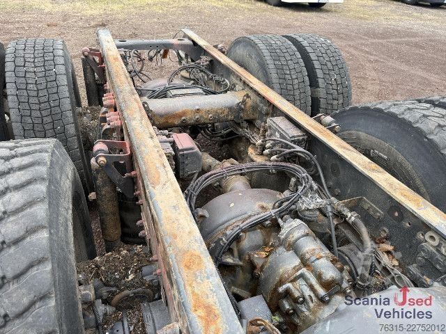 Teherautó alváz Scania R 580 LB 6x4 MSA - ENGINE IS DAMAGED