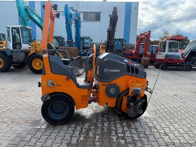 Rouleau monocylindre HAMM HD12i VT Kombiwalze neues Modell