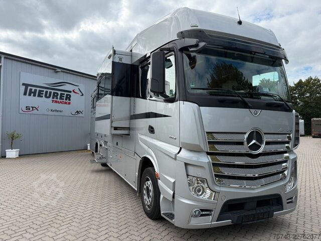 Campingvogn MERCEDES-BENZ 2651 STX Motorhome mit Garage, Pop-Pop-Out