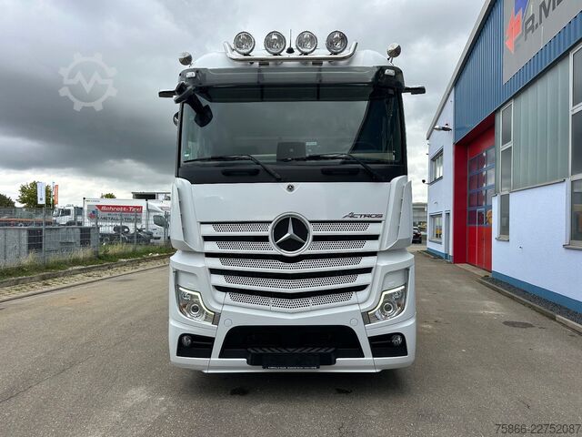 Platós teherautó MERCEDES-BENZ 2653 L 6x4 Actros 5 HiabXHipro232ES6 bis 16.90m