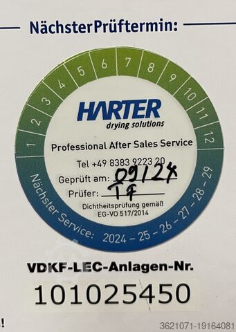 Tørreanlæg Harter H01compact Hordentrocknungssystem