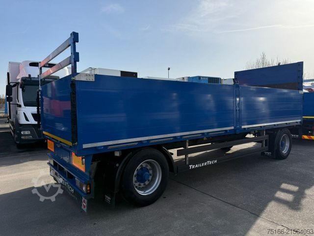 Open trailer KRONE TRAILERTECH Anhänger Baustoff 7,30 m*Drehschemel
