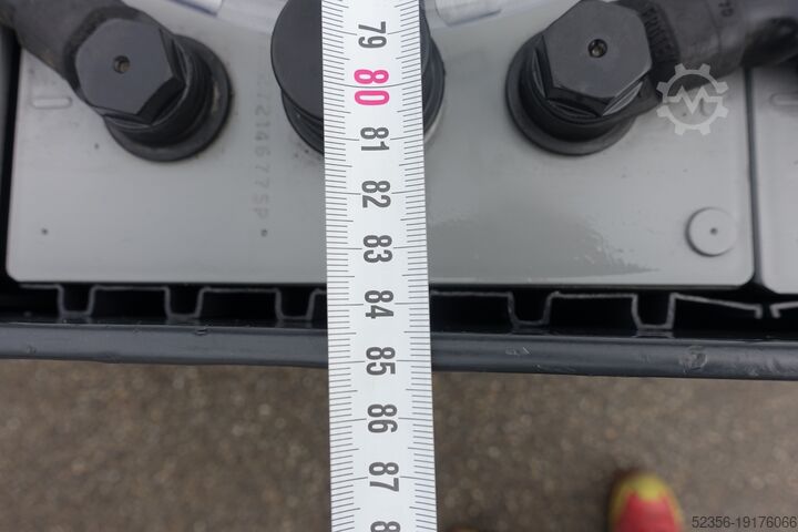 Batterie de chariot élévateur IBV Staplerbatterie Solar Gabelstapler 80v 5PzS700 98% Baujahr 2021