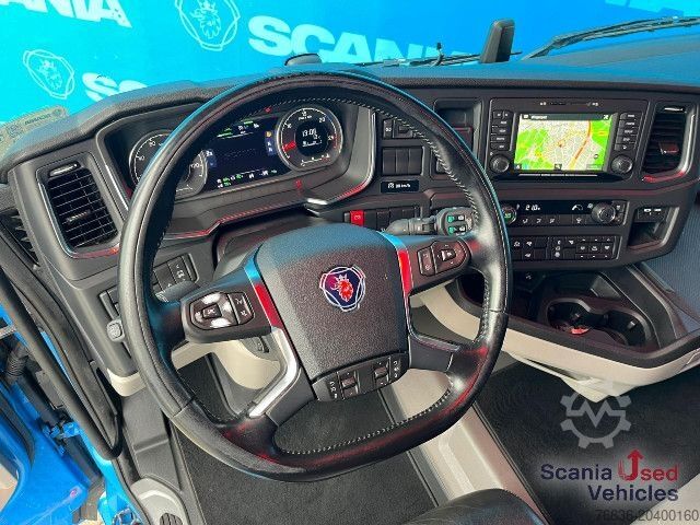 Gevaarlijke stoffen vrachtwagen Scania R 450 A4x2NB RETARDER DIFF-L KIPPER HYDRO ADR-FL