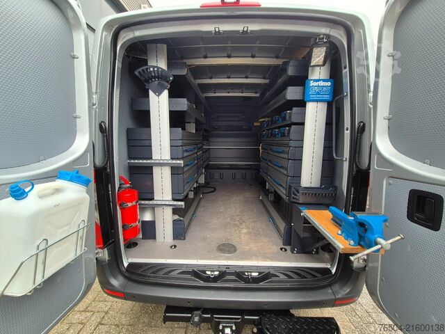 Dobozos furgon Mercedes-Benz Sprinter 317 CDI L1H1 Automaat Sortimo inrichti...