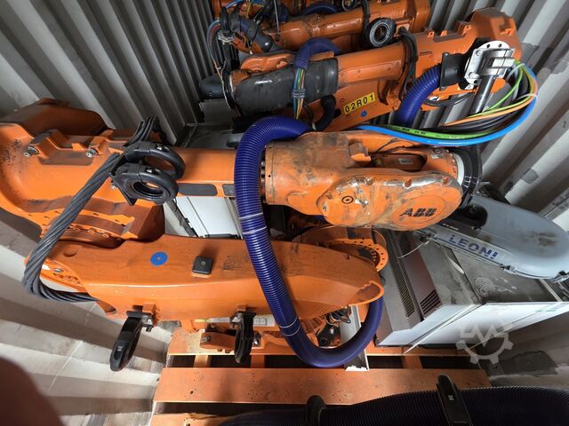6osý průmyslový robot + 40" vysokokapacitní kontejner (HC) ABB (10x) IRB 6640 M2004, IRB 6640-235/2.55