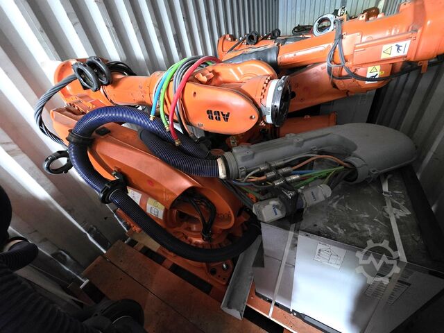 6osý průmyslový robot + 40" vysokokapacitní kontejner (HC) ABB (10x) IRB 6640 M2004, IRB 6640-235/2.55