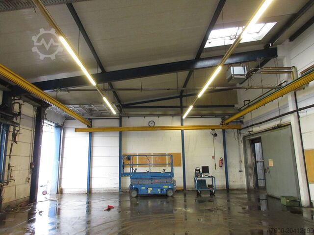 Crane Crane Crane Crane Crane Crane Runway ABUS HB EHB Portalkran 500KG Kettenzug LxB 15x10m NL 500Kg 0,5t + GM Kettenzug