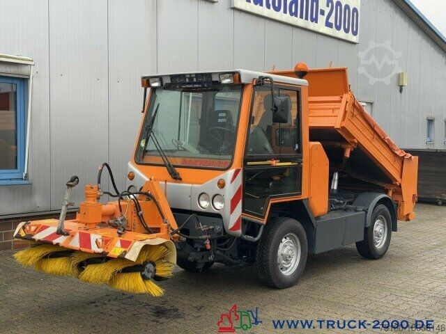 Driezijdige kipper bestelwagen Multicar Kiefer Boki Winterdienst Streuer + Besen 23 TKM