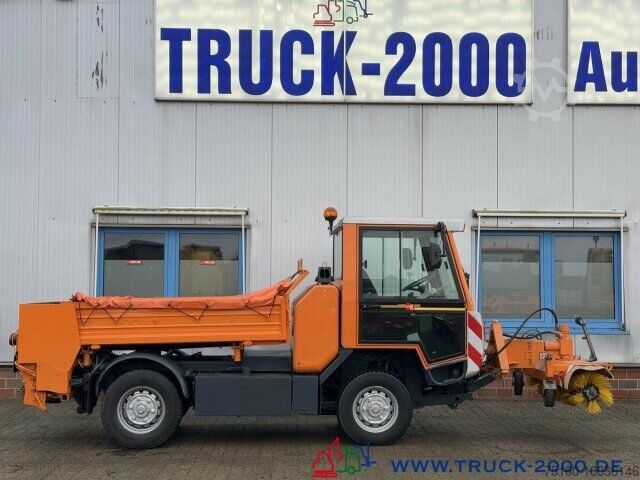 Driezijdige kipper bestelwagen Multicar Kiefer Boki Winterdienst Streuer + Besen 23 TKM