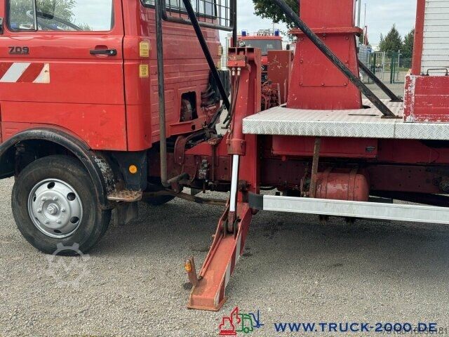 Van Mercedes-Benz 709 D Ruthmann Hubsteiger Arbeitshöhe 12,60 m