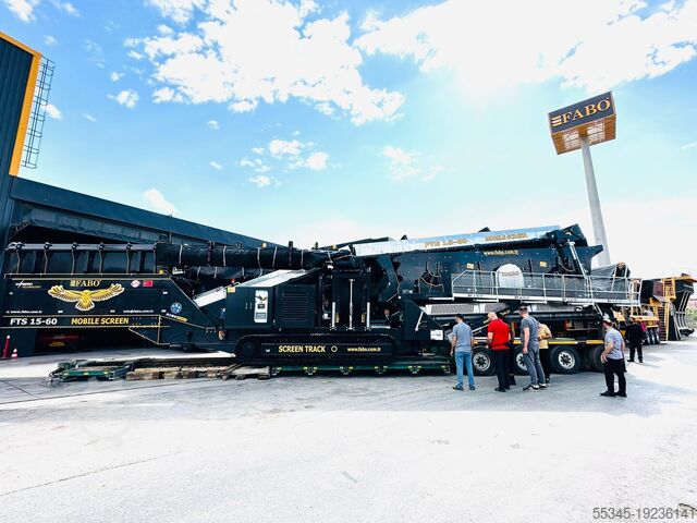 Tracked Screen FABO FTJ 1175 & FTB 1550 FTJ 1175 & FTB 1550 Tracked Screen