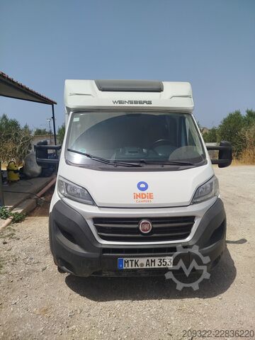 Halvintegreret autocamper Fiat Ducato Weinsberg Carasuite 650MF del 2020 | Manuale | Posti letto: 5