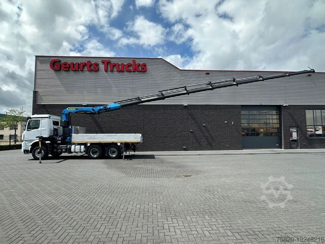 Vrachtwagen met kraan Mercedes-Benz Arocs 3351 963-2-E 6X4 KIPPER / TIPPER + PALFIN...