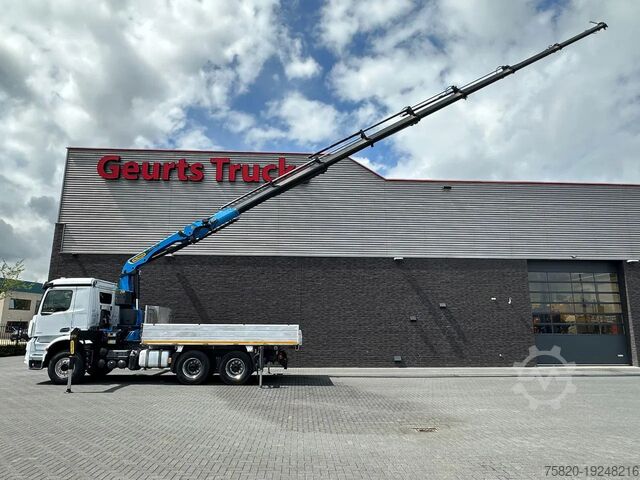 Vrachtwagen met kraan Mercedes-Benz Arocs 3351 963-2-E 6X4 KIPPER / TIPPER + PALFIN...