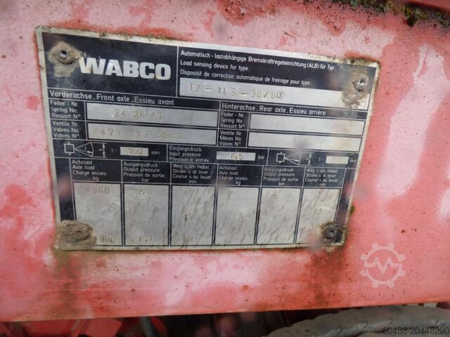 5 tengelyes mélyágyas pótkocsi GOLDHOFER TZ-TL5-38/80