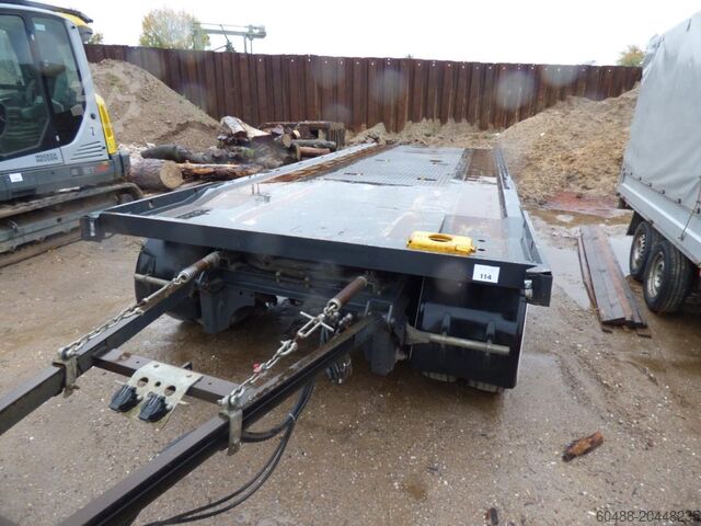 Kombinált utánfutó (hivatalos rendszám: NE-PD 444) HÜFFERMANN HPA2072