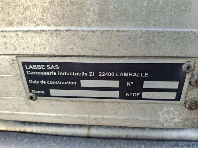 Teherautó-pótkocsi szerelvény DAF XF 480 FA - E6 + REMORQUE