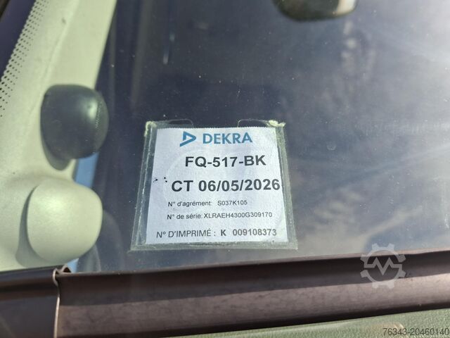 Teherautó-pótkocsi szerelvény DAF XF 480 FA - E6 + REMORQUE