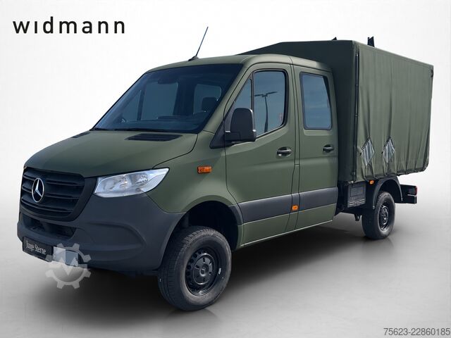 Samochód dostawczy z plandeką Mercedes-Benz Sprinter 319 CDI DOKA Pritsche Plane Klima Tempomat