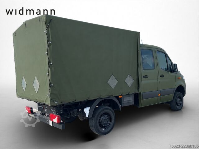Samochód dostawczy z plandeką Mercedes-Benz Sprinter 319 CDI DOKA Pritsche Plane Klima Tempomat