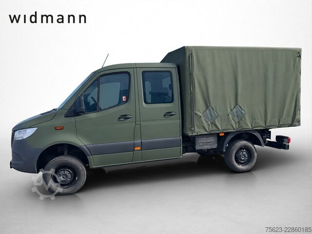 Samochód dostawczy z plandeką Mercedes-Benz Sprinter 319 CDI DOKA Pritsche Plane Klima Tempomat
