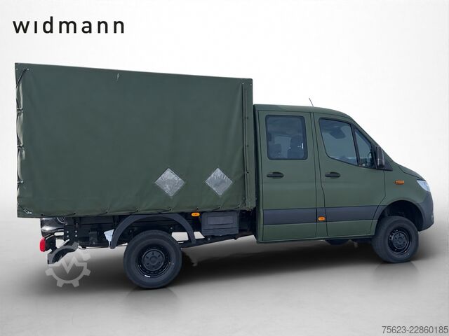 Samochód dostawczy z plandeką Mercedes-Benz Sprinter 319 CDI DOKA Pritsche Plane Klima Tempomat