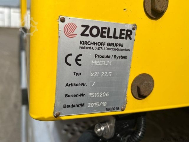 Vuilniswagen MERCEDES-BENZ Antos 2533 L/6x2/ENA Müllwagen Zoeller + Schüttu