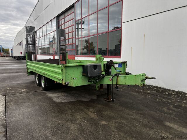 Alçak şasi römork tt Tandemtieflader