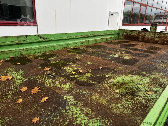 Alçak şasi römork tt Tandemtieflader